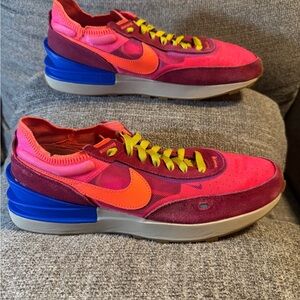 Nike Waffle One in the "Hyper Pink Crimson" or "Racer Blue/Hyper Pink Size 10.5